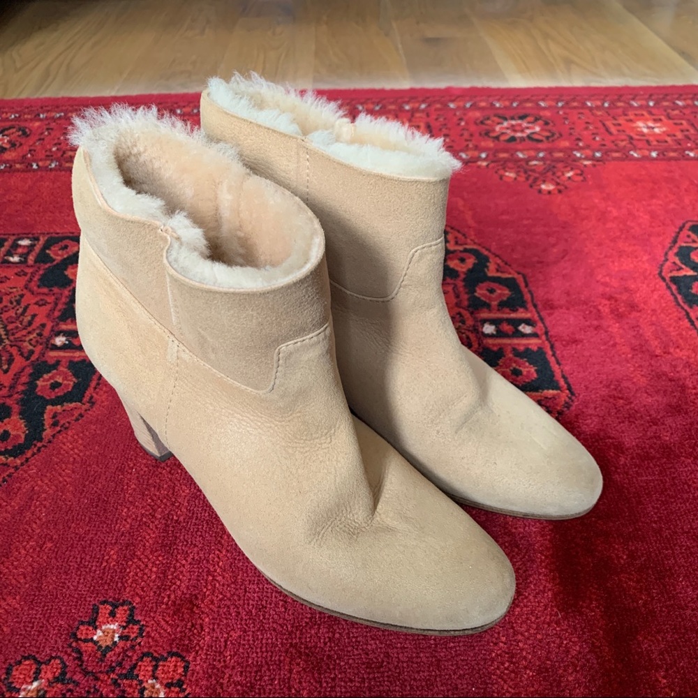 Maison Martin Margiela bootie size 39 us 9 tan
